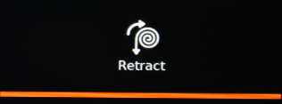 Retract button